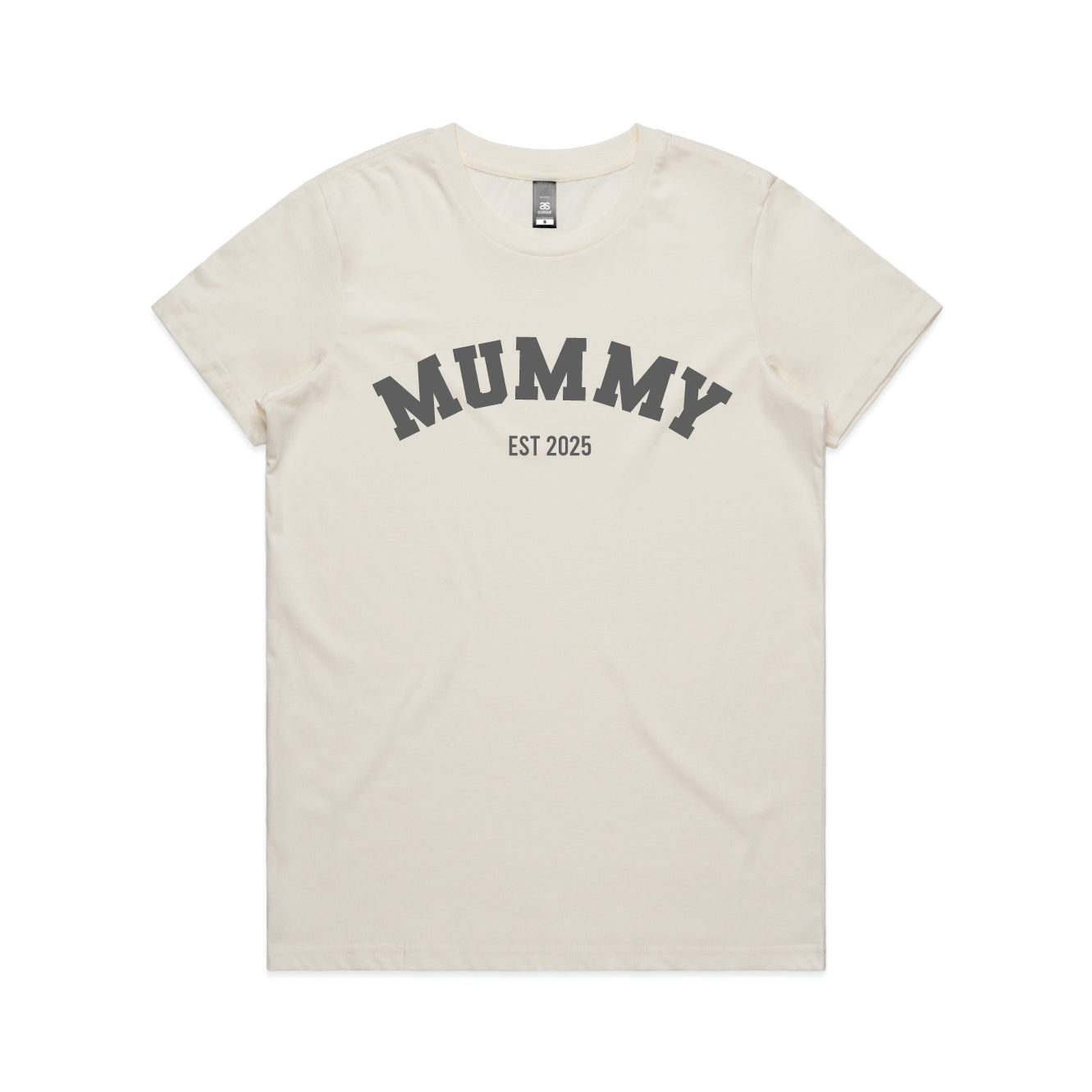 Mum Varsity Tee with EST