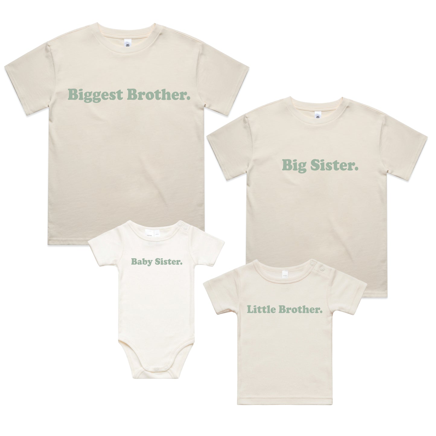 Customisable Kids Brother or Sister Tee | Bubble