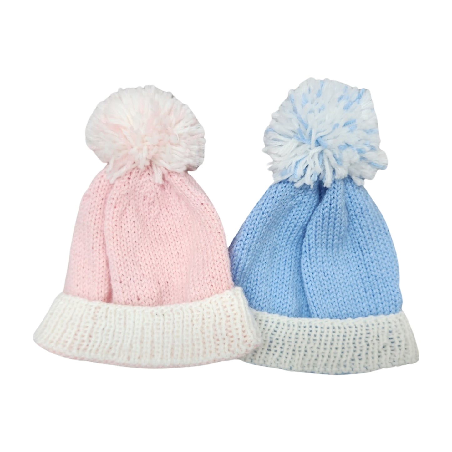 Handmade knit beanie