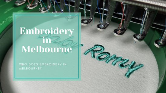 Who Does Embroidery in Melbourne?