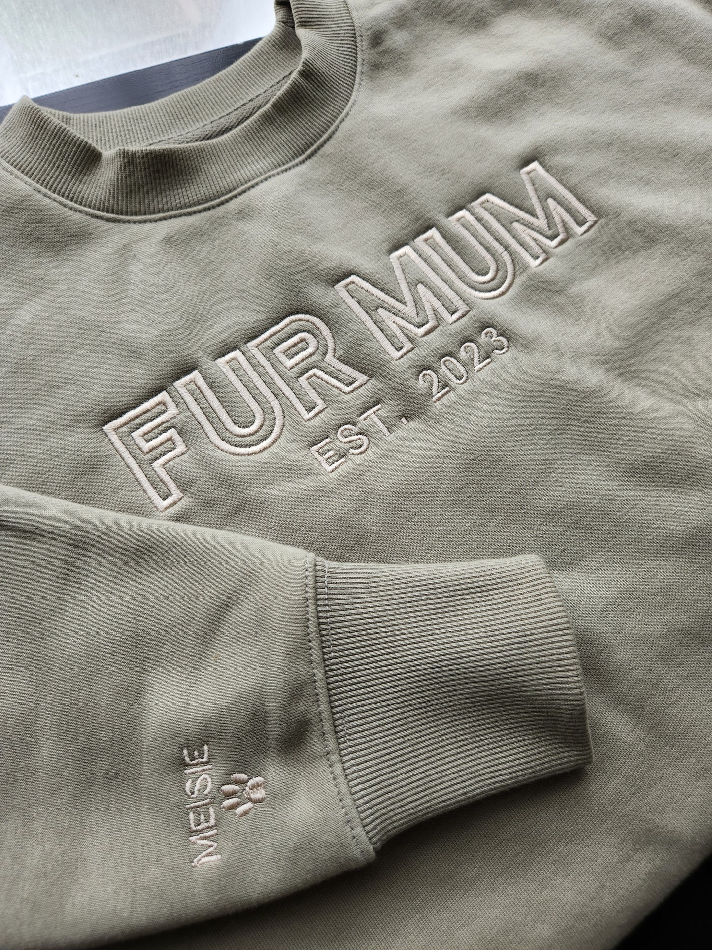 Fur Mum Jumper | with special sleeve