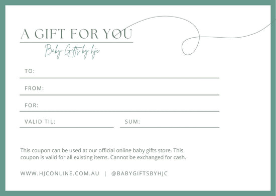 Gift card by HJC