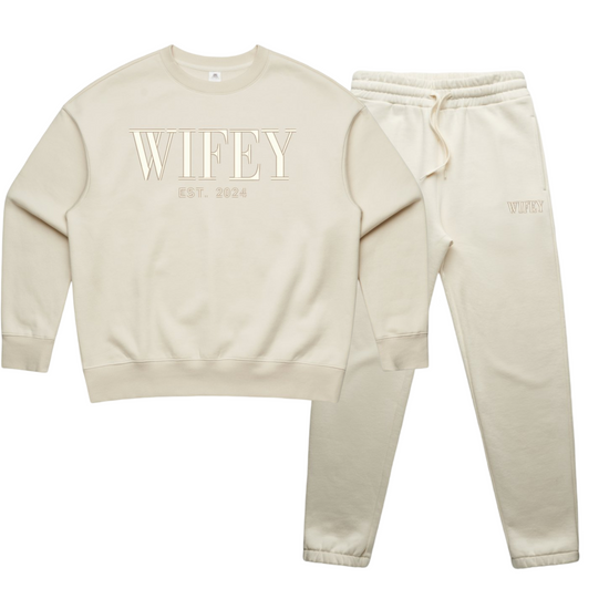 Wifey Jumper & Trackies Set