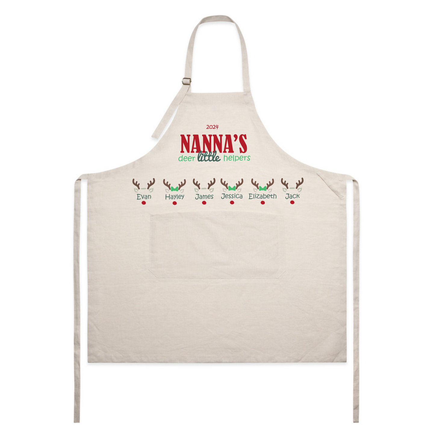 Christmas | Nanna's Reindeers Apron