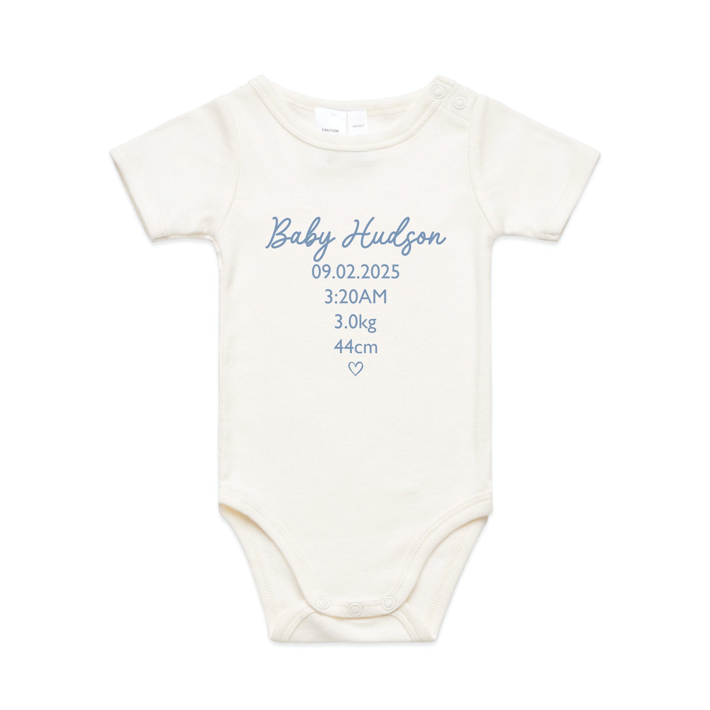 Onesie | Birth Details