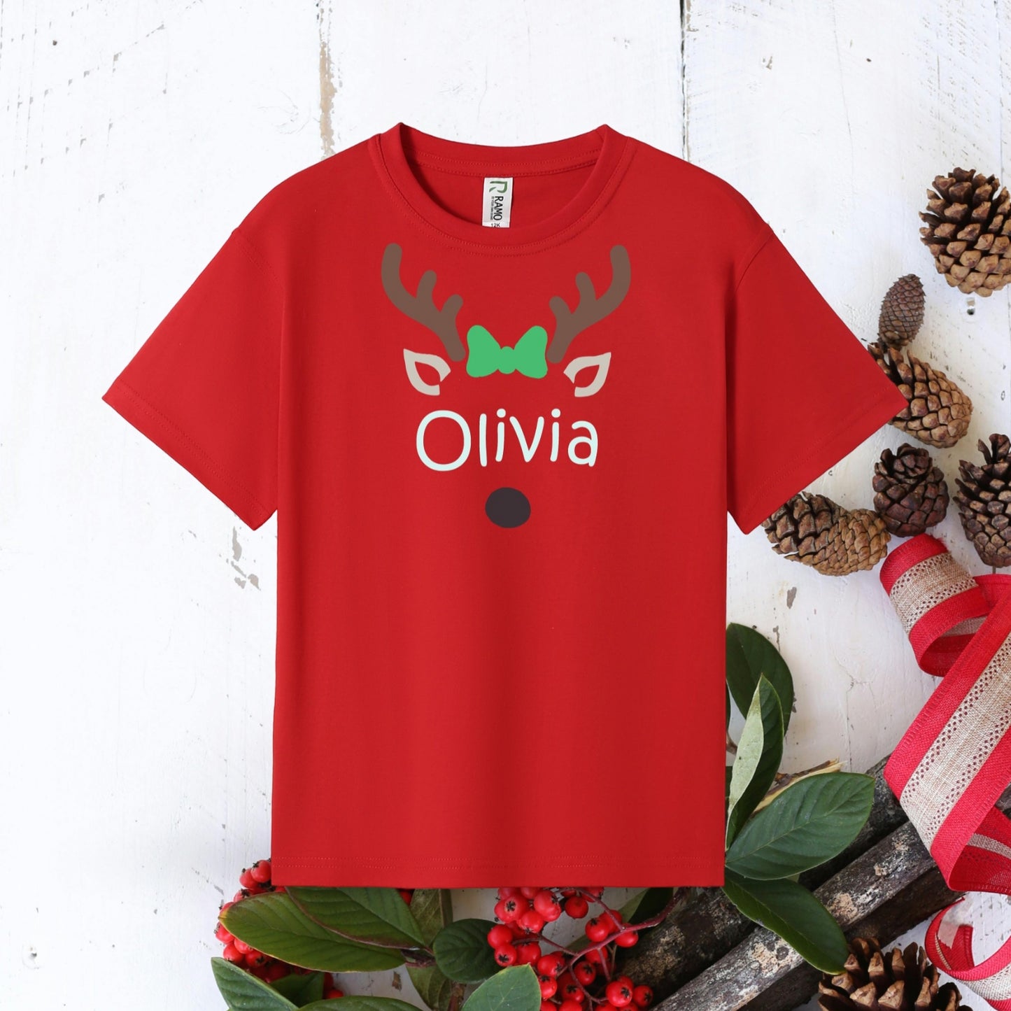 Christmas | Kids Reindeer Tee