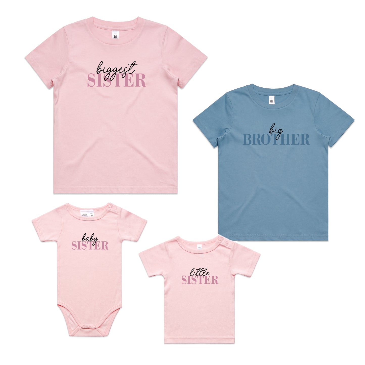 Customisable Kids Brother and Sister Tee | Heritage