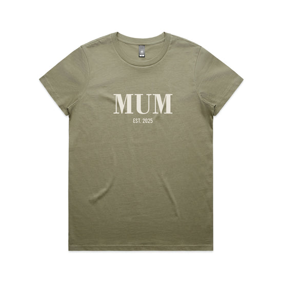 Mum Heritage Tee with EST