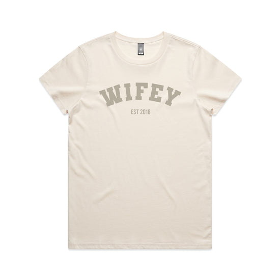 Wifey Tee | Varsity