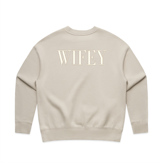 Wifey Jumper | Left Chest and Back