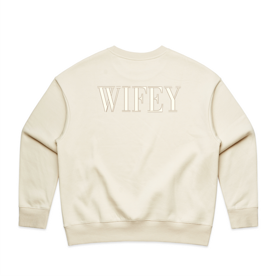 Wifey Jumper | Left Chest and Back