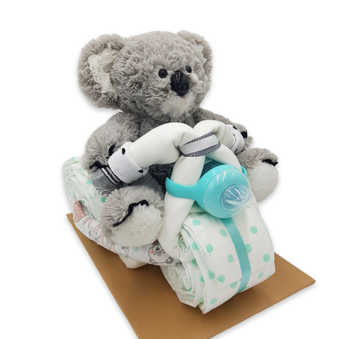 Blue Koala Nappy bike