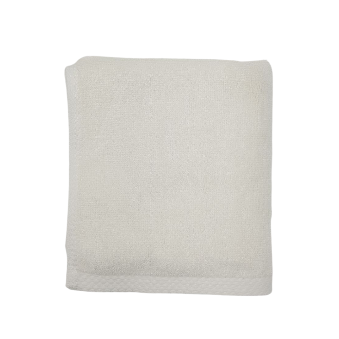 White Bamboo Towel 