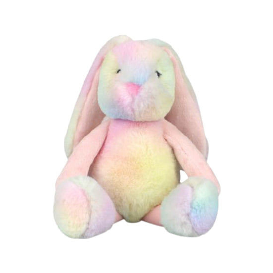 Colourful bunny plush