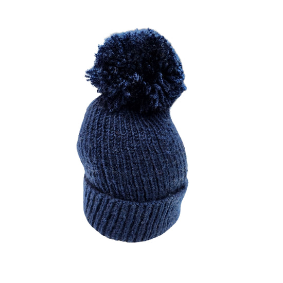 Handmade Navy Colour Beanie