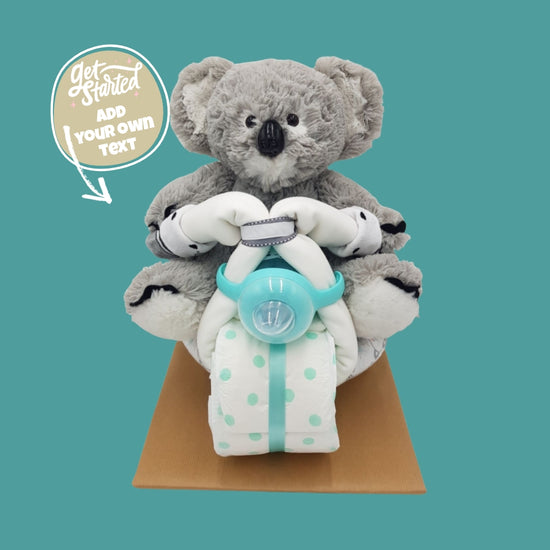 Customisable Koala Nappy bike