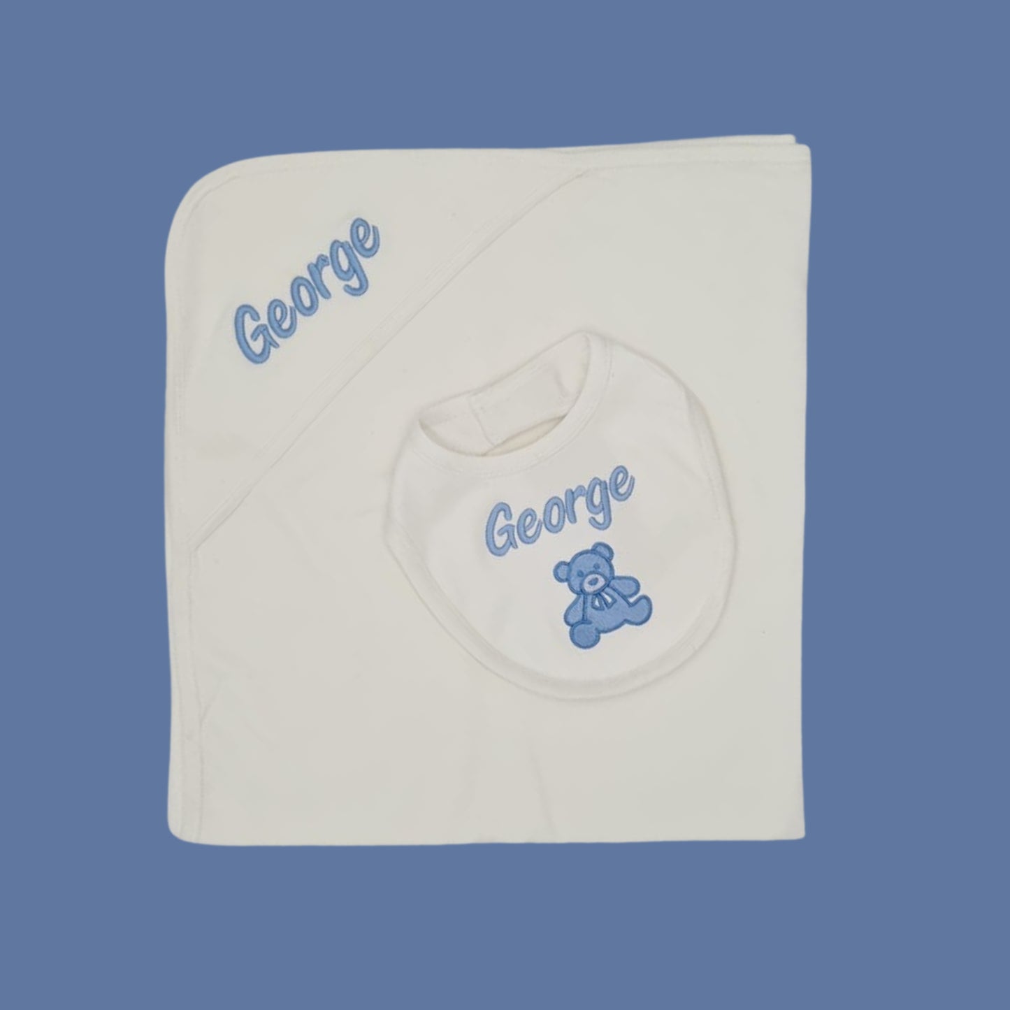 Gift Set | Blanket and Bib Set | Bear