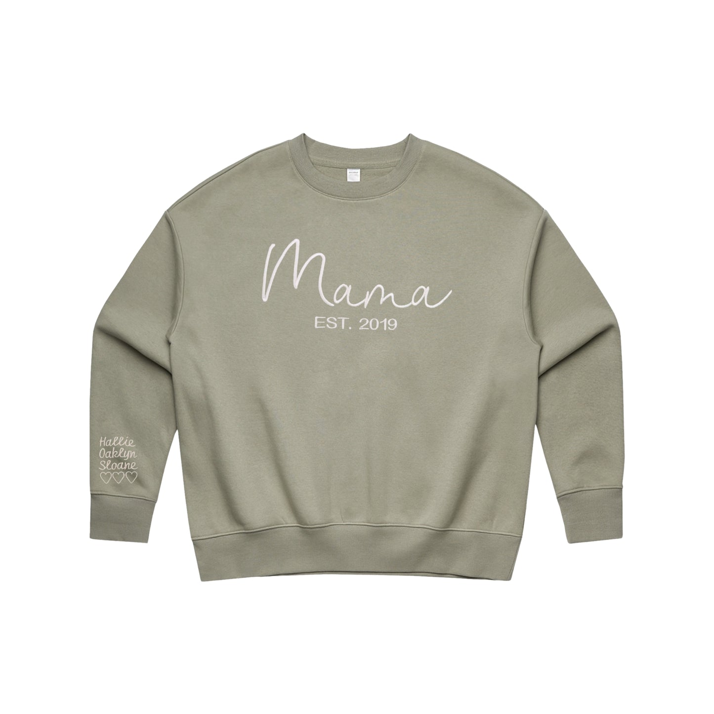 Mama Script Jumper | with special sleeve