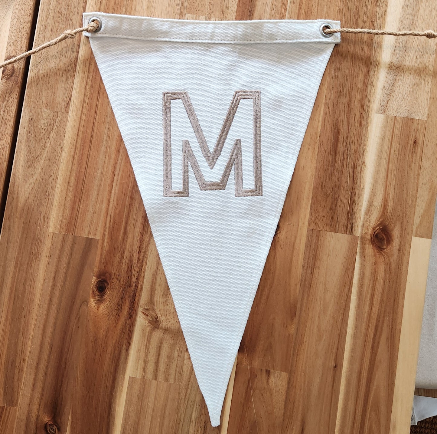 Canvas Letter Bunting