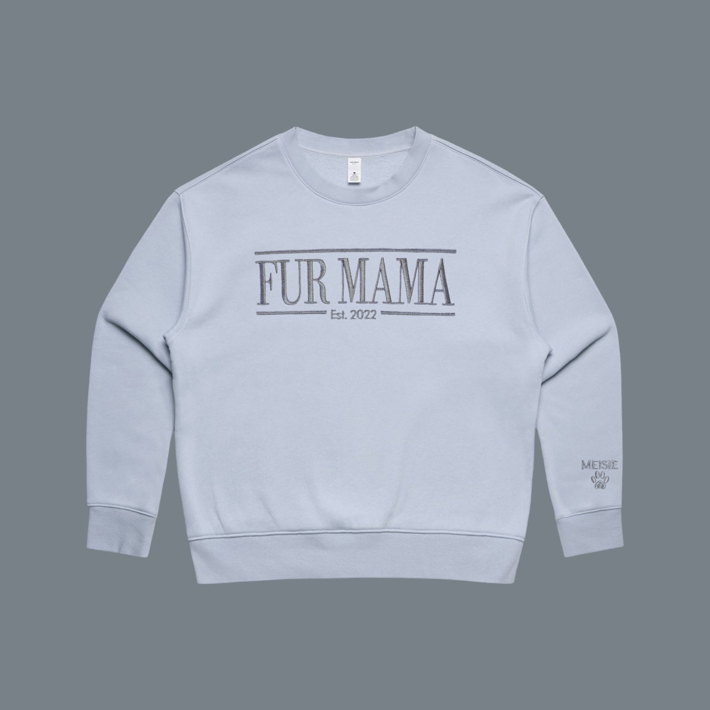 Fur Mum Jumper | with pet's names on sleeve