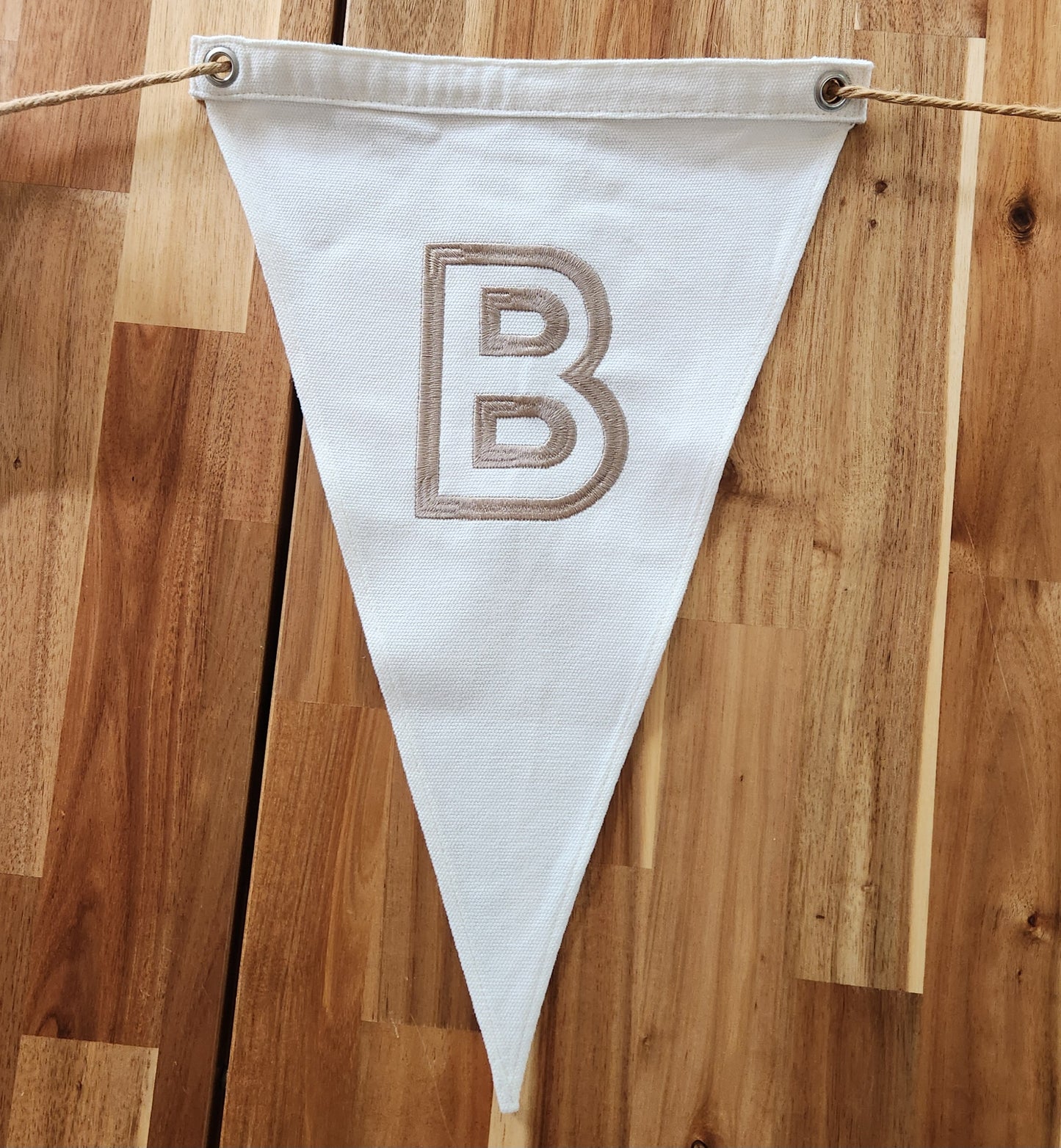 Canvas Letter Bunting