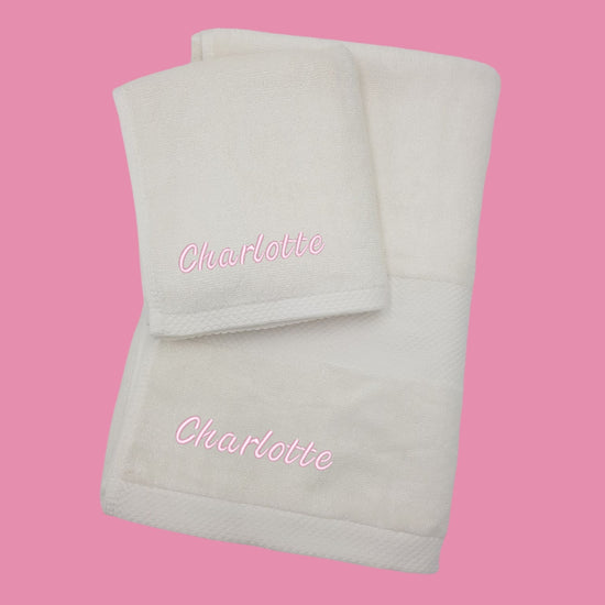 Gift Set Bamboo Towel Name only