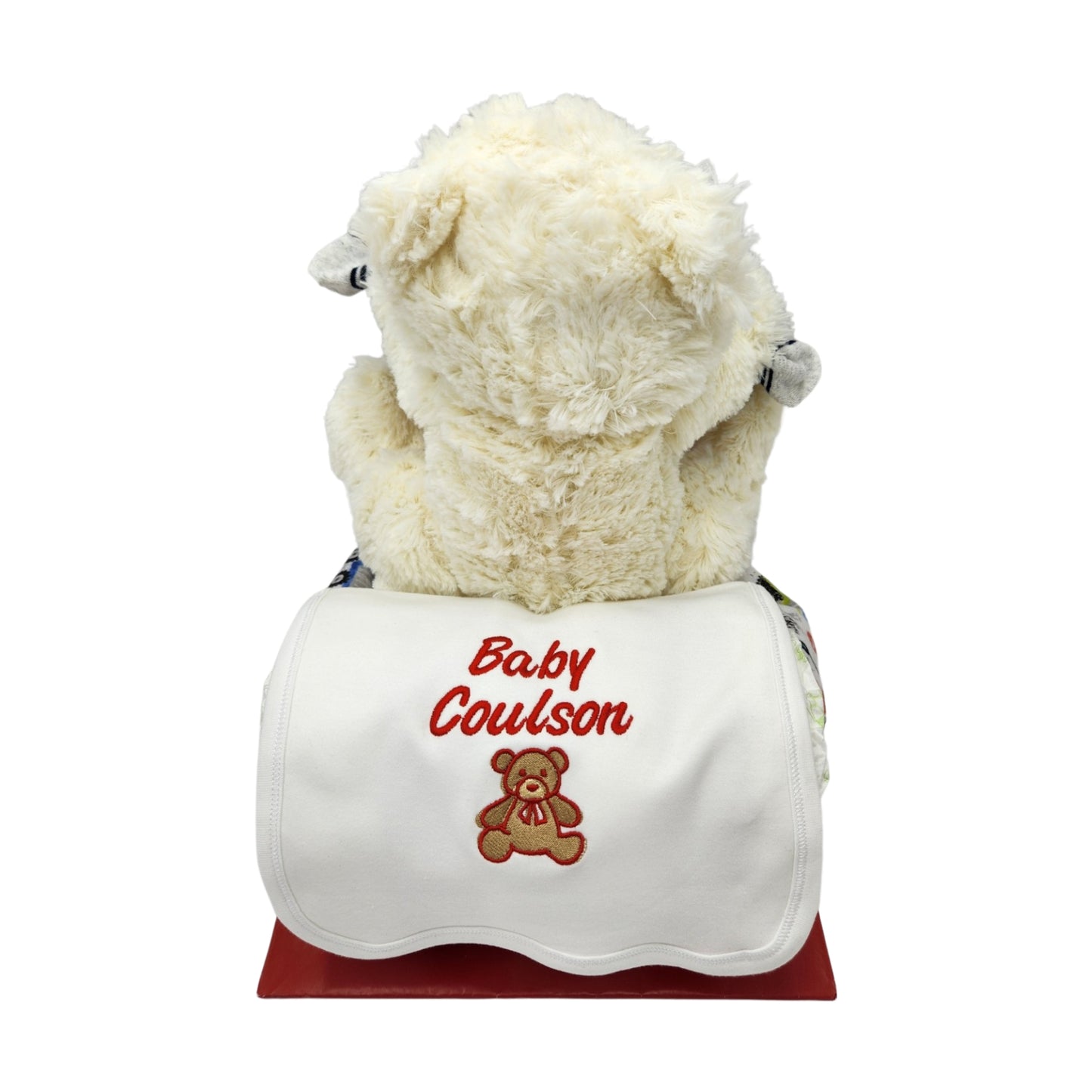 Nappy Bike Creme Bear Backview